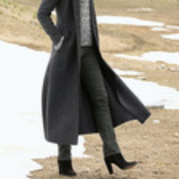 Long felted alpaca wool Peruvian Connection coat - Picture 2 of 4